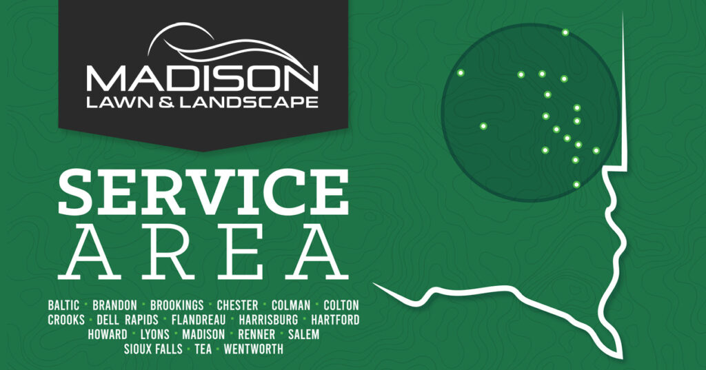 Madison Lawn & Landscape Service Area Map